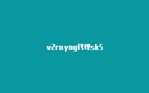 v2rayng代理sk5-v2rayng